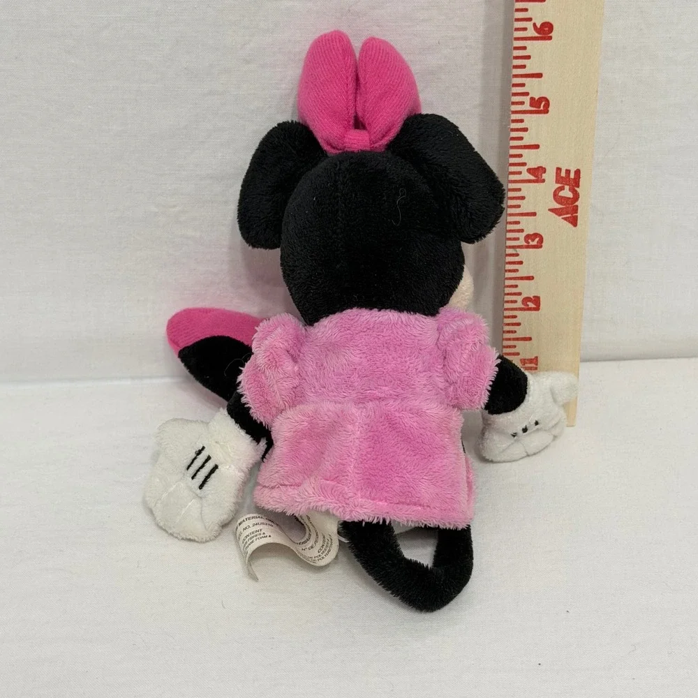 Disney Minnie Mouse‎ Plush Toy Kids OS Pink Excellent Squeaker Stuffed Animal